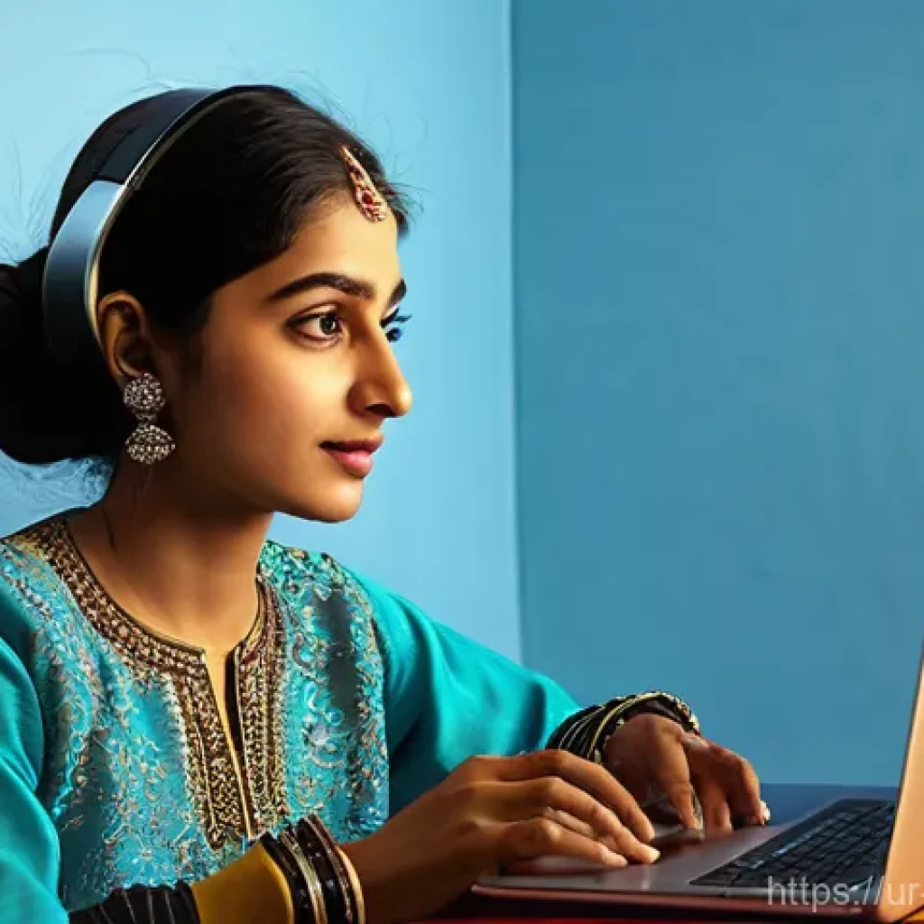 문화콘텐츠 기획사 성공을 위한 제언 - **Prompt 1: Digital Storyteller of Heritage**
A young adult, either male or female, sitting comf...